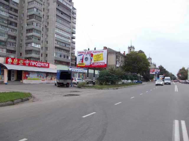 `Билборд №121272 в городе Сумы (Сумская область), размещение наружной рекламы, IDMedia-аренда по самым низким ценам!`