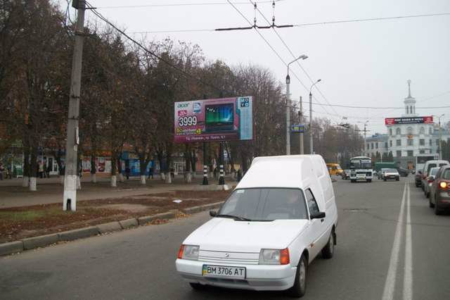 Білборд №121278 в місті Суми (Сумська область), розміщення зовнішнішньої реклами, IDMedia-оренда найнижчі ціни!