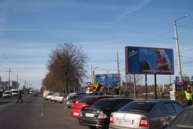 `Билборд №121430 в городе Хмельницкий (Хмельницкая область), размещение наружной рекламы, IDMedia-аренда по самым низким ценам!`