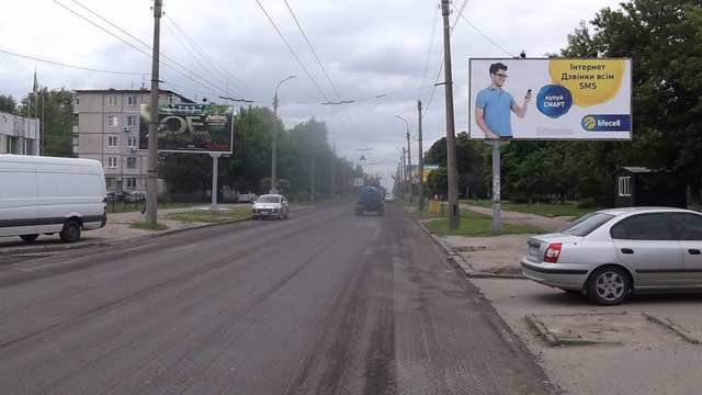 `Билборд №121497 в городе Черкассы (Черкасская область), размещение наружной рекламы, IDMedia-аренда по самым низким ценам!`