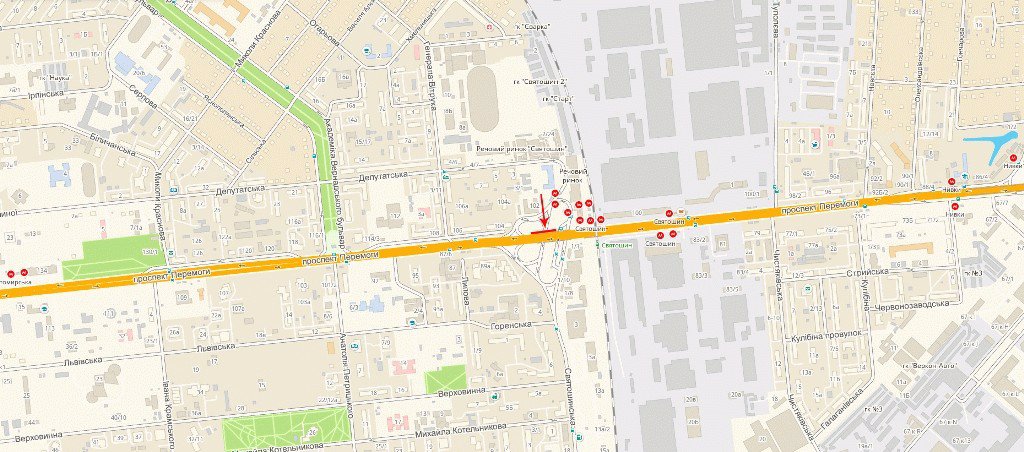 IDMedia Наружная реклама в городе Киев (Киевская область), Арку в городе Киев №124683 схема
