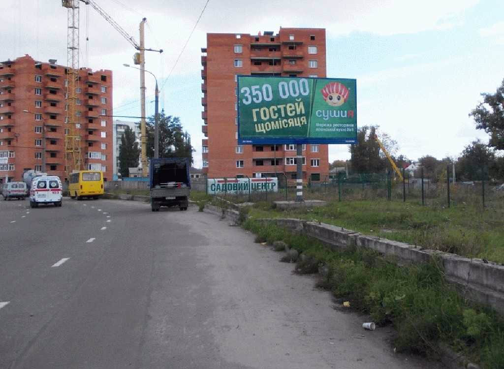 Білборд №125050 в місті Суми (Сумська область), розміщення зовнішнішньої реклами, IDMedia-оренда найнижчі ціни!