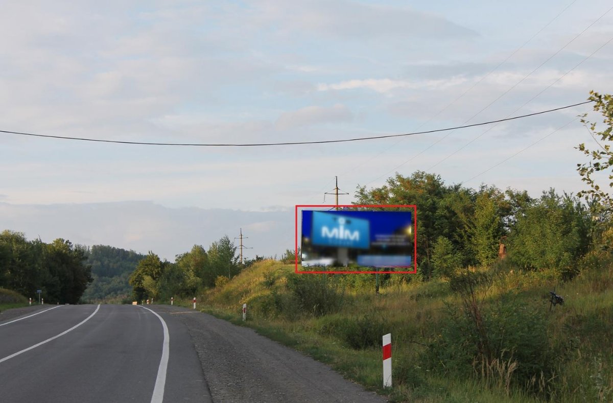 Білборд №125877 в місті Закарпатська область траса (Закарпатська область), розміщення зовнішнішньої реклами, IDMedia-оренда найнижчі ціни!