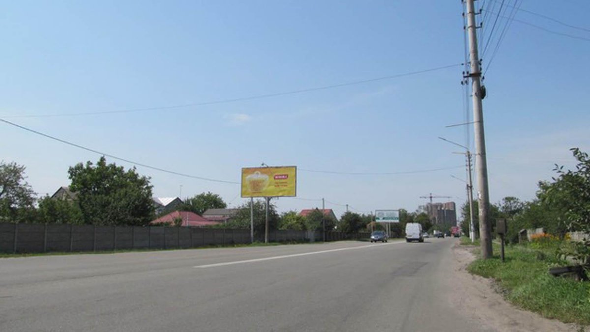 Білборд №128879 в місті Бориспіль (Київська область), розміщення зовнішнішньої реклами, IDMedia-оренда найнижчі ціни!