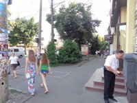 `Ситилайт №129095 в городе Черкассы (Черкасская область), размещение наружной рекламы, IDMedia-аренда по самым низким ценам!`
