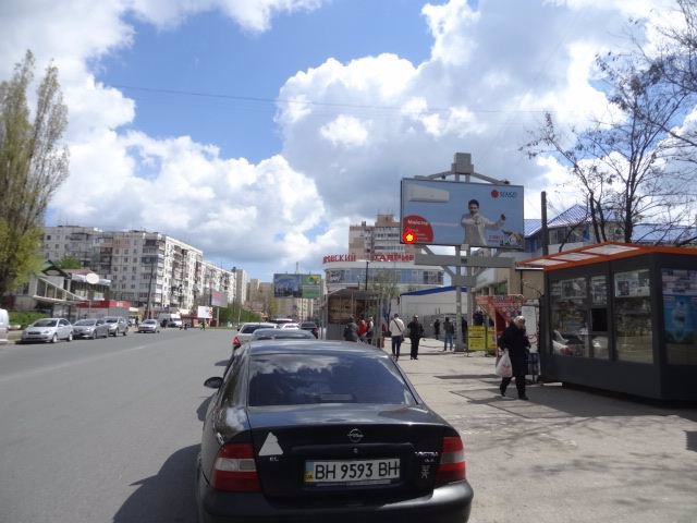 Білборд №132122 в місті Одеса (Одеська область), розміщення зовнішнішньої реклами, IDMedia-оренда найнижчі ціни!