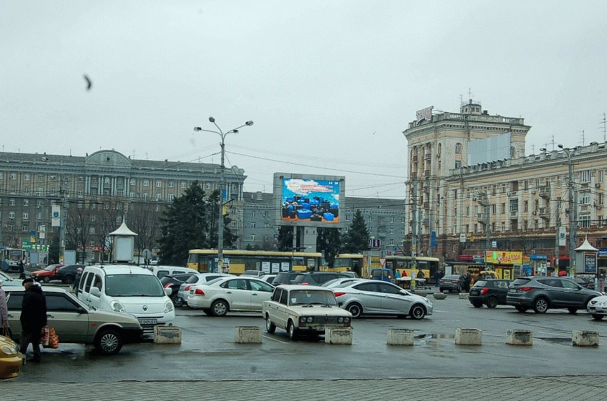 Екран №133595 в місті Дніпро (Дніпропетровська область), розміщення зовнішнішньої реклами, IDMedia-оренда найнижчі ціни!