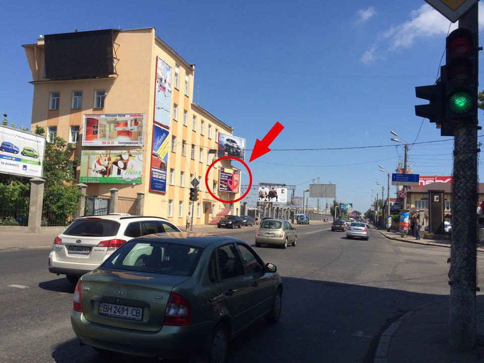 Білборд №133604 в місті Одеса (Одеська область), розміщення зовнішнішньої реклами, IDMedia-оренда найнижчі ціни!