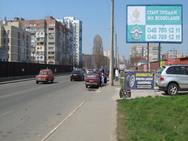 `Билборд №133633 в городе Одесса (Одесская область), размещение наружной рекламы, IDMedia-аренда по самым низким ценам!`