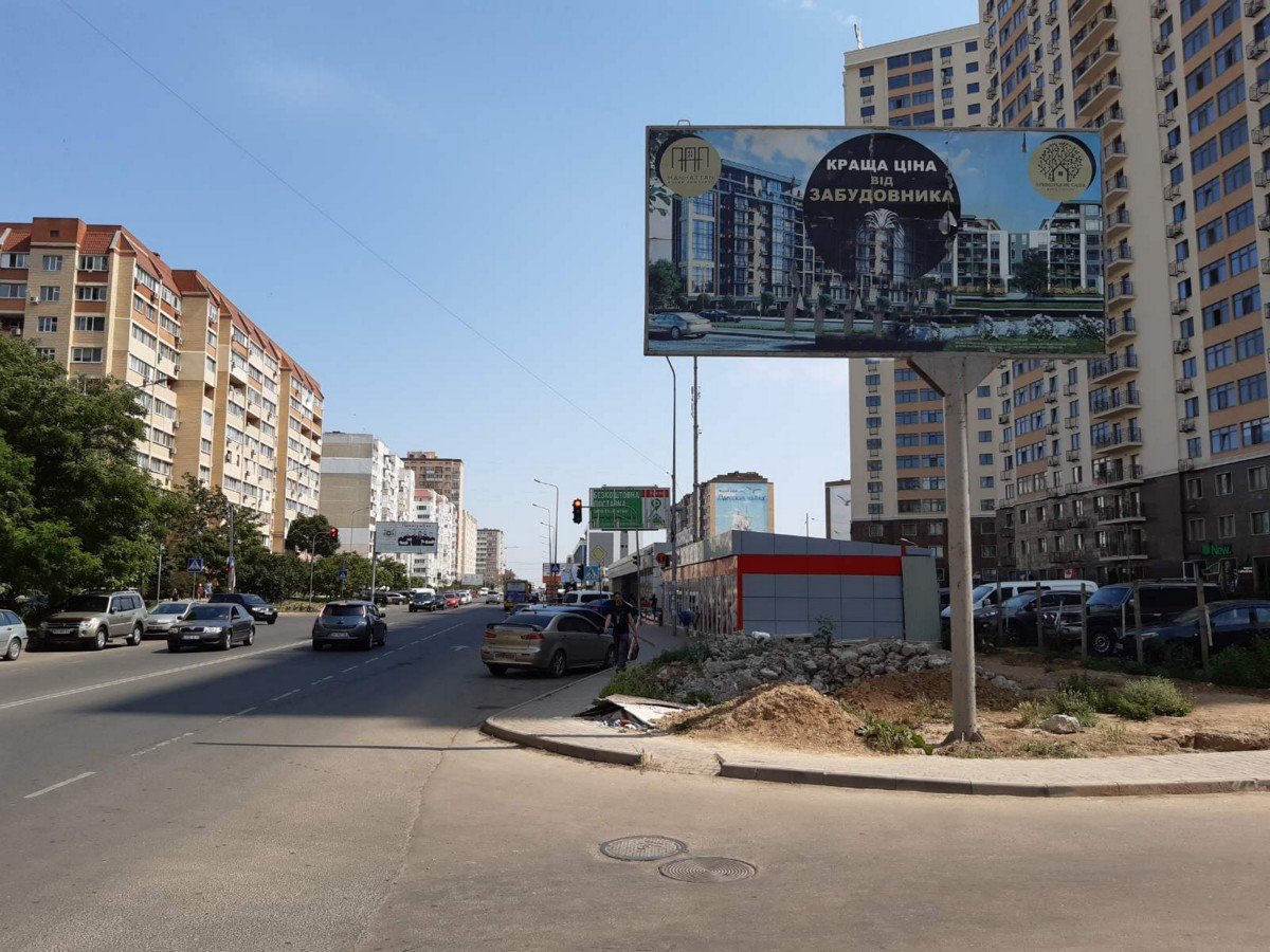 Білборд №133645 в місті Одеса (Одеська область), розміщення зовнішнішньої реклами, IDMedia-оренда найнижчі ціни!
