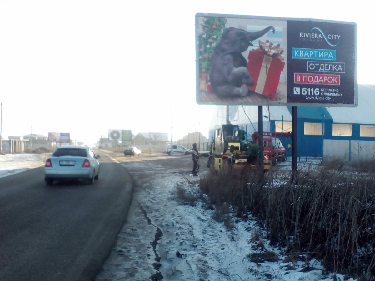 Білборд №133685 в місті Одеса (Одеська область), розміщення зовнішнішньої реклами, IDMedia-оренда найнижчі ціни!