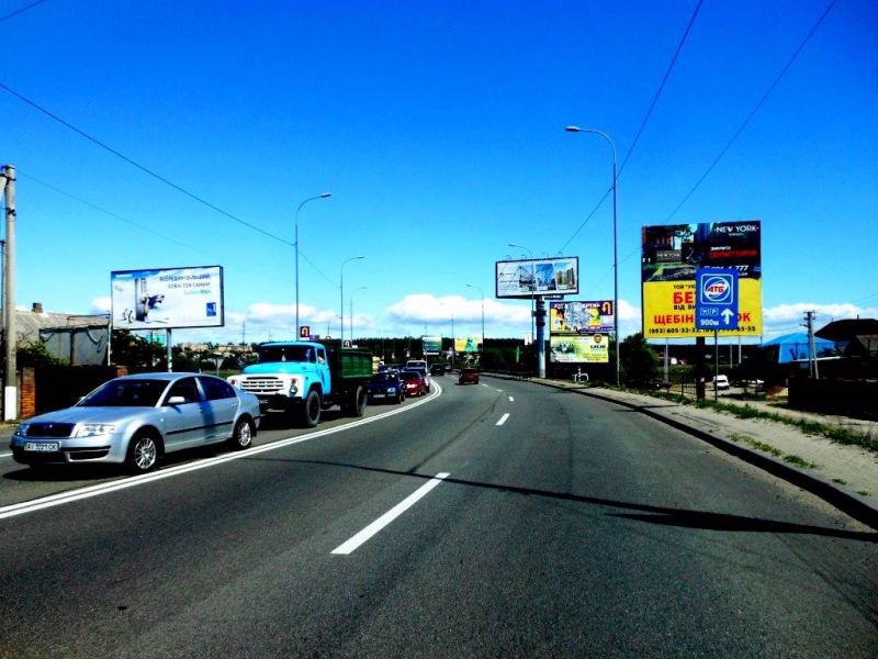 `Билборд №134310 в городе Ирпень (Киевская область), размещение наружной рекламы, IDMedia-аренда по самым низким ценам!`
