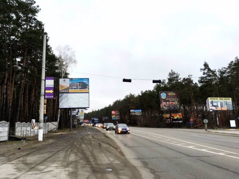 `Билборд №134313 в городе Ирпень (Киевская область), размещение наружной рекламы, IDMedia-аренда по самым низким ценам!`