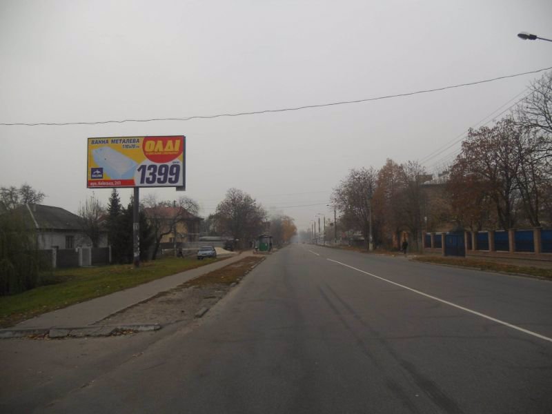 Білборд №135097 в місті Бровари (Київська область), розміщення зовнішнішньої реклами, IDMedia-оренда найнижчі ціни!