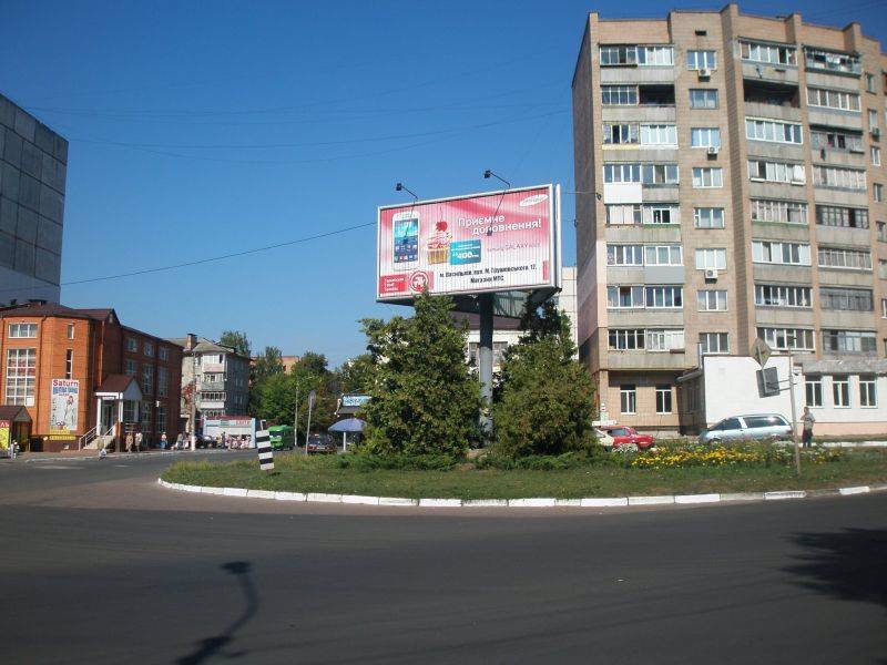 Билборд формат 6х3 Призма №135537 в городе Васильков (Киевская область) `Билборд №135537 в городе Васильков (Киевская область), размещение наружной рекламы, IDMedia-аренда по самым низким ценам!`