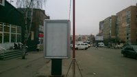 Сітілайт №135600 в місті Васильків (Київська область), розміщення зовнішнішньої реклами, IDMedia-оренда найнижчі ціни!