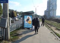 `Ситилайт №136954 в городе Харьков (Харьковская область), размещение наружной рекламы, IDMedia-аренда по самым низким ценам!`