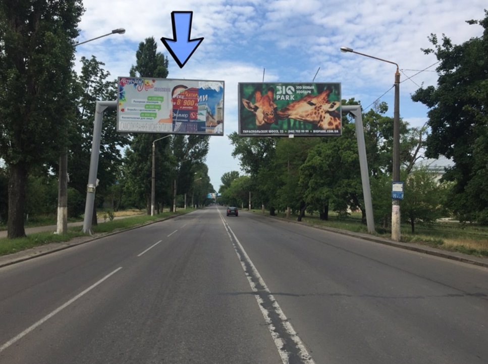 Білборд №138329 в місті Одеса (Одеська область), розміщення зовнішнішньої реклами, IDMedia-оренда найнижчі ціни!