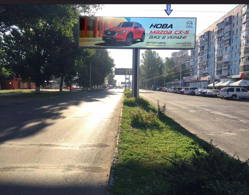 `Билборд №138330 в городе Одесса (Одесская область), размещение наружной рекламы, IDMedia-аренда по самым низким ценам!`