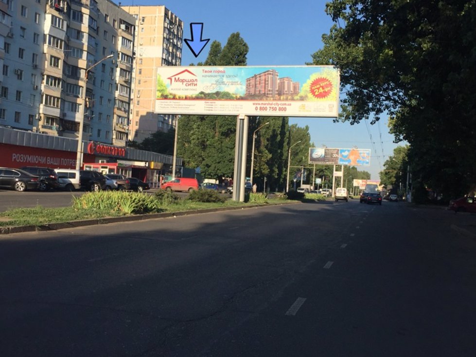 `Билборд №138333 в городе Одесса (Одесская область), размещение наружной рекламы, IDMedia-аренда по самым низким ценам!`