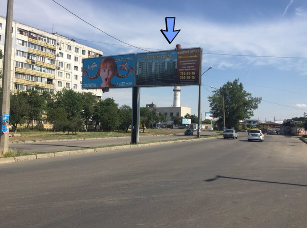 Білборд №138345 в місті Одеса (Одеська область), розміщення зовнішнішньої реклами, IDMedia-оренда найнижчі ціни!
