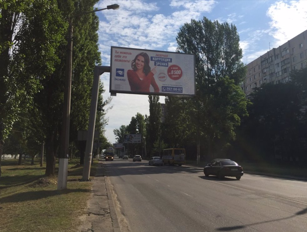 `Билборд №138377 в городе Одесса (Одесская область), размещение наружной рекламы, IDMedia-аренда по самым низким ценам!`