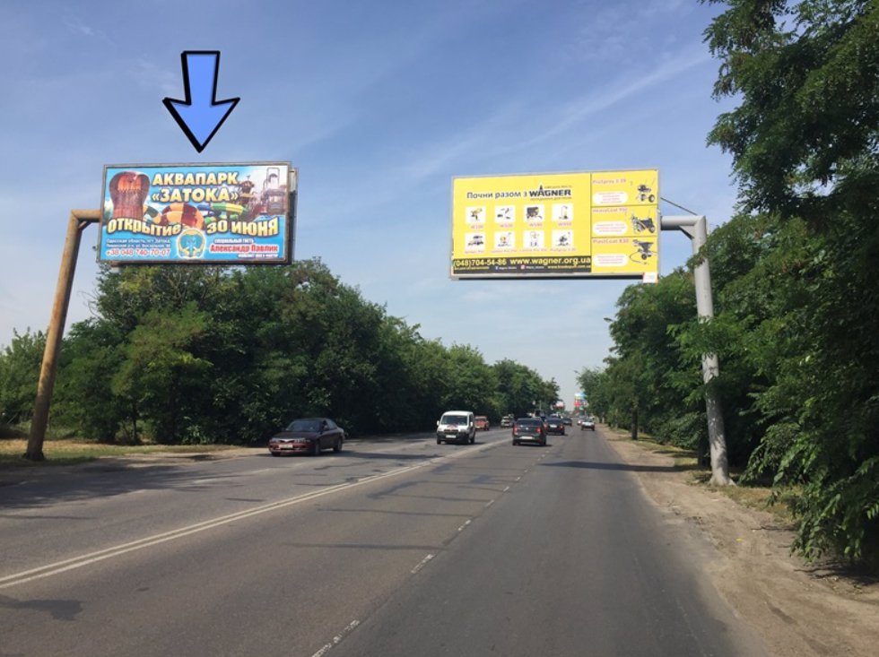 `Билборд №138391 в городе Одесса (Одесская область), размещение наружной рекламы, IDMedia-аренда по самым низким ценам!`