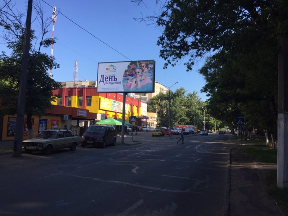 `Билборд №138398 в городе Одесса (Одесская область), размещение наружной рекламы, IDMedia-аренда по самым низким ценам!`