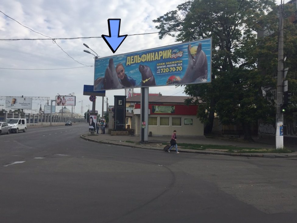 Білборд №138419 в місті Одеса (Одеська область), розміщення зовнішнішньої реклами, IDMedia-оренда найнижчі ціни!