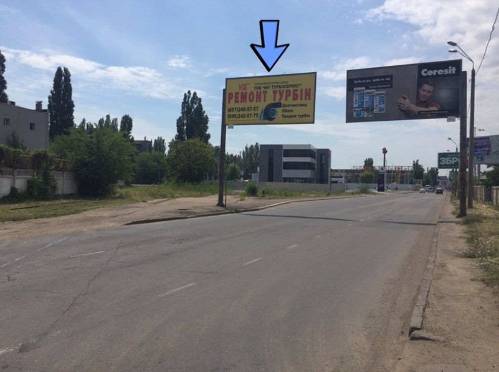 Білборд №138448 в місті Одеса (Одеська область), розміщення зовнішнішньої реклами, IDMedia-оренда найнижчі ціни!