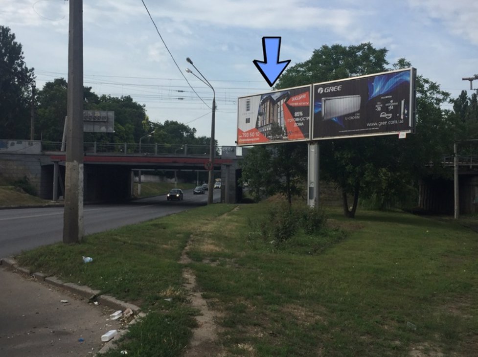 Білборд №138467 в місті Одеса (Одеська область), розміщення зовнішнішньої реклами, IDMedia-оренда найнижчі ціни!
