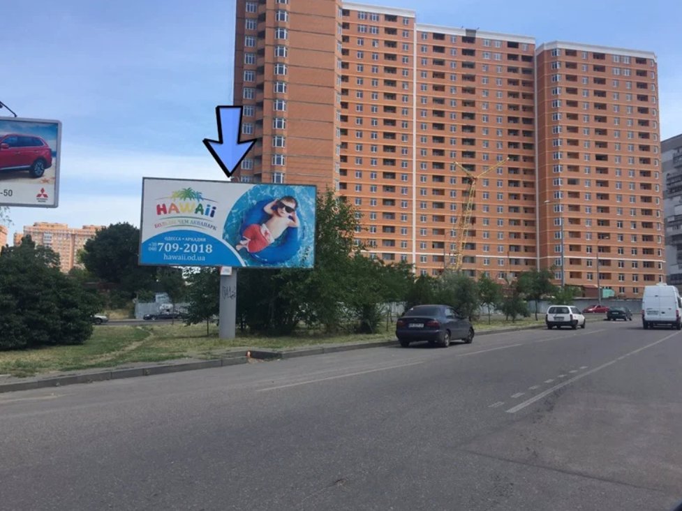 Білборд №138537 в місті Одеса (Одеська область), розміщення зовнішнішньої реклами, IDMedia-оренда найнижчі ціни!