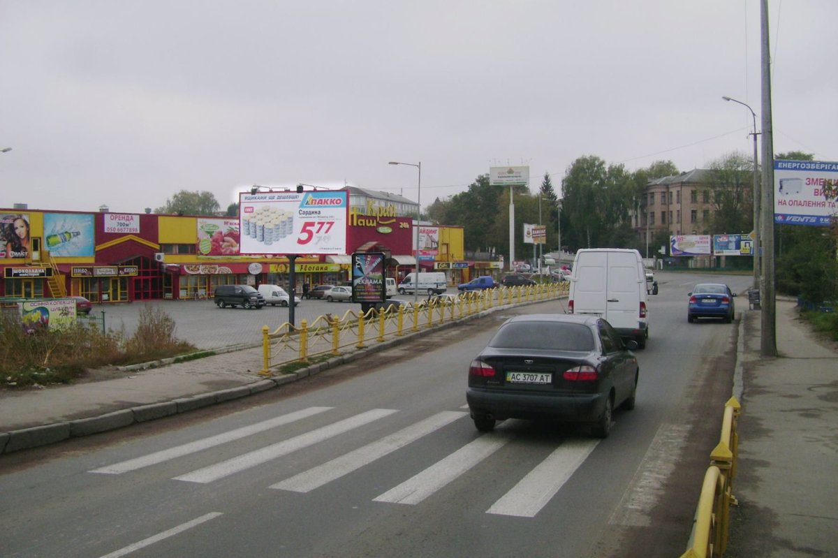 Білборд №139311 в місті Луцьк (Волинська область), розміщення зовнішнішньої реклами, IDMedia-оренда найнижчі ціни!