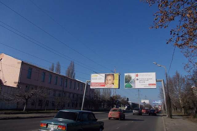 `Билборд №139437 в городе Одесса (Одесская область), размещение наружной рекламы, IDMedia-аренда по самым низким ценам!`