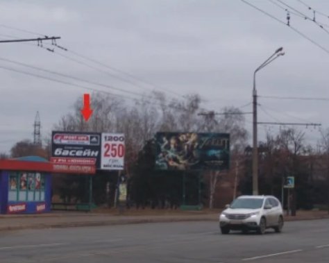 Білборд №139835 в місті Кривий Ріг (Дніпропетровська область), розміщення зовнішнішньої реклами, IDMedia-оренда найнижчі ціни!