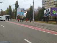 Билборд в городе Кривой Рог #139945 по адресу 200-річчя Кривого Рогу, 2 - вул. Єдуарда Фукса (Тухачевского) - вул. Миколая Світальського (Коротченко), рух у напрямку пл. 30 років Перемоги `Билборд №139945 в городе Кривой Рог (Днепропетровская область), размещение наружной рекламы, IDMedia-аренда по самым низким ценам!`