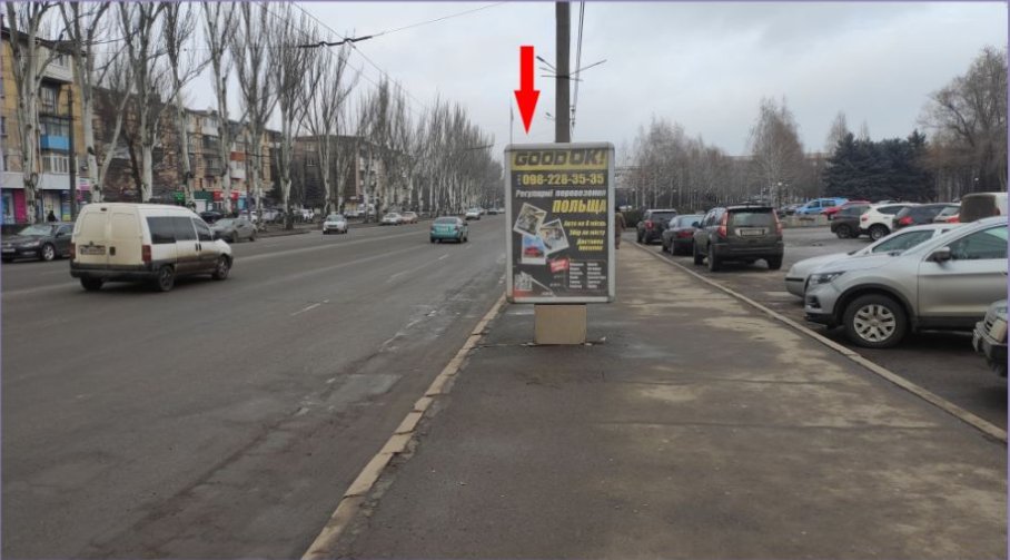 Сітілайт №140000 в місті Кривий Ріг (Дніпропетровська область), розміщення зовнішнішньої реклами, IDMedia-оренда найнижчі ціни!