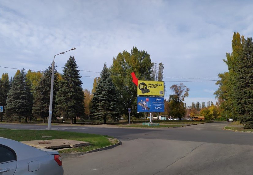 Билборд формат 3х6 №140009 в городе Кривой Рог (Днепропетровская область) `Билборд №140009 в городе Кривой Рог (Днепропетровская область), размещение наружной рекламы, IDMedia-аренда по самым низким ценам!`
