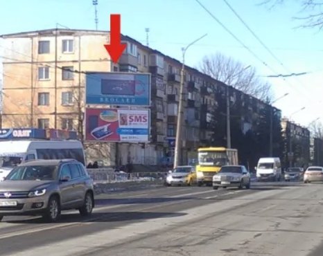 Билборд формат 3х6 №140132 в городе Кривой Рог (Днепропетровская область) `Билборд №140132 в городе Кривой Рог (Днепропетровская область), размещение наружной рекламы, IDMedia-аренда по самым низким ценам!`