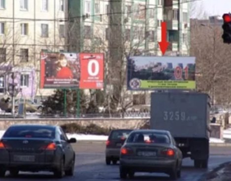 `Билборд №140188 в городе Кривой Рог (Днепропетровская область), размещение наружной рекламы, IDMedia-аренда по самым низким ценам!`