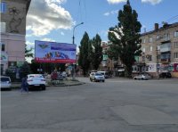 Билборд в городе Кривой Рог #140305 по адресу  Ф.Караманиць (Ватутіна), 31, парк відпочинку  (ПК "Суха балка"), рух до 129 кв. `Билборд №140305 в городе Кривой Рог (Днепропетровская область), размещение наружной рекламы, IDMedia-аренда по самым низким ценам!`