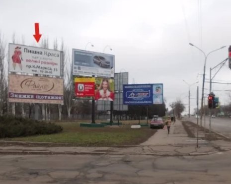 Білборд формат 3х6 №140322 в городе Кривий Ріг (Дніпропетровська область) Білборд №140322 в місті Кривий Ріг (Дніпропетровська область), розміщення зовнішнішньої реклами, IDMedia-оренда найнижчі ціни!