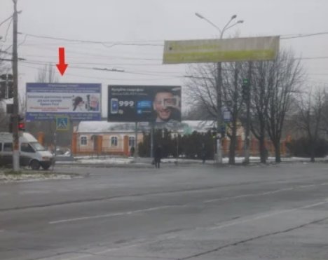 Билборд формат 3х6 №140371 в городе Кривой Рог (Днепропетровская область) `Билборд №140371 в городе Кривой Рог (Днепропетровская область), размещение наружной рекламы, IDMedia-аренда по самым низким ценам!`