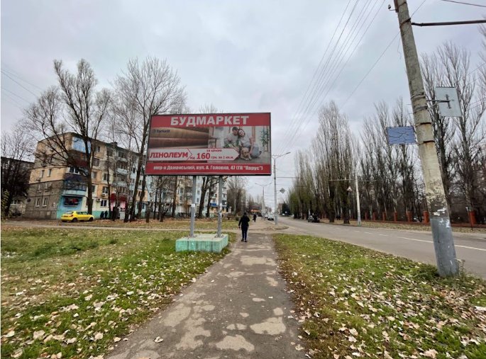 Білборд №140388 в місті Кривий Ріг (Дніпропетровська область), розміщення зовнішнішньої реклами, IDMedia-оренда найнижчі ціни!