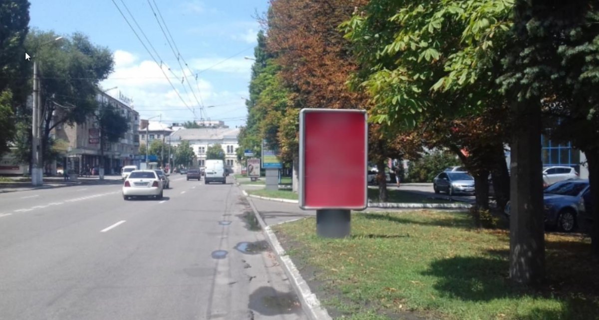 Ситилайт формат 1,2х1,8 №140768 в городе Кременчуг (Полтавская область) `Ситилайт №140768 в городе Кременчуг (Полтавская область), размещение наружной рекламы, IDMedia-аренда по самым низким ценам!`