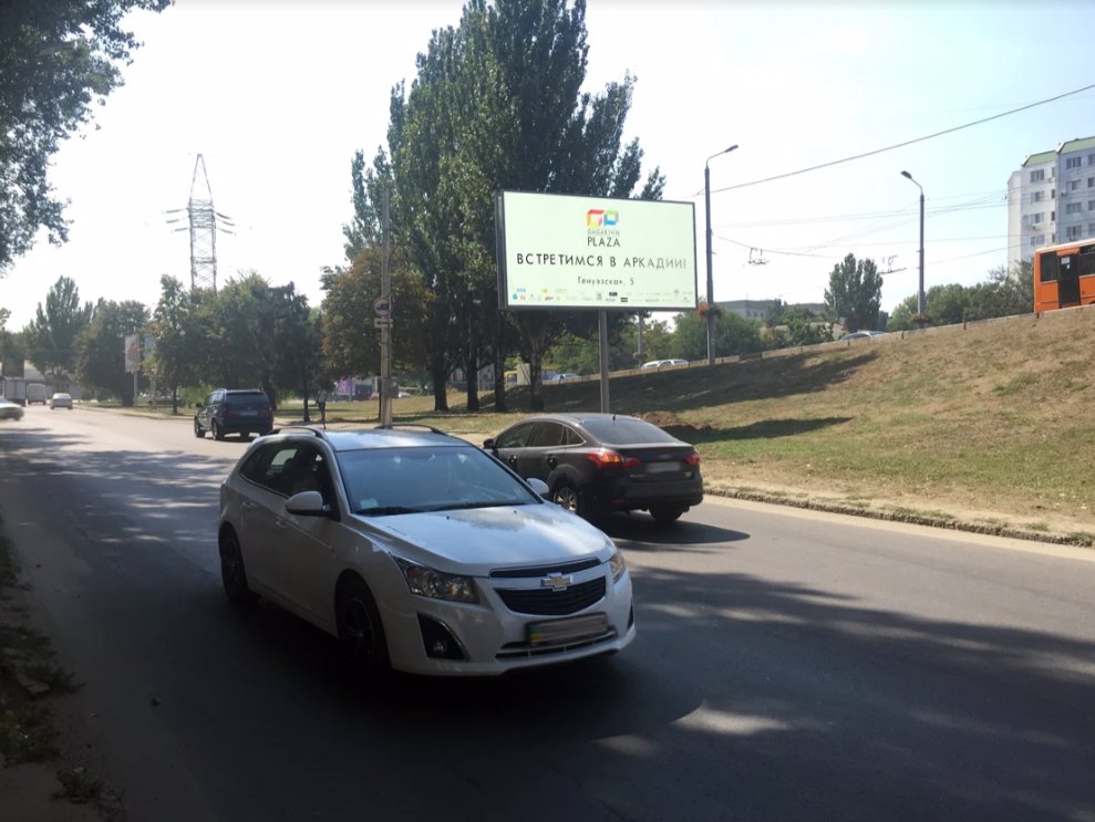 `Билборд №140839 в городе Одесса (Одесская область), размещение наружной рекламы, IDMedia-аренда по самым низким ценам!`