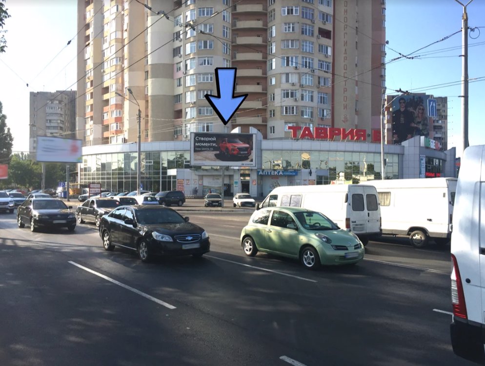 `Билборд №140842 в городе Одесса (Одесская область), размещение наружной рекламы, IDMedia-аренда по самым низким ценам!`