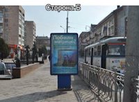 `Ситилайт №140912 в городе Ровно (Ровенская область), размещение наружной рекламы, IDMedia-аренда по самым низким ценам!`