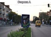 `Ситилайт №140935 в городе Ровно (Ровенская область), размещение наружной рекламы, IDMedia-аренда по самым низким ценам!`