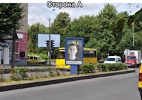 `Ситилайт №140951 в городе Ровно (Ровенская область), размещение наружной рекламы, IDMedia-аренда по самым низким ценам!`
